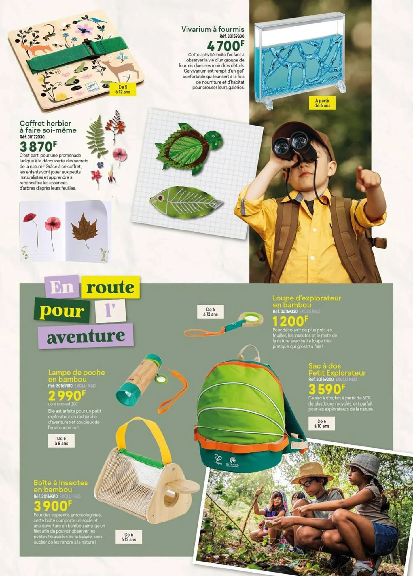 Catalogue Nature et Découvertes du 27 mars au 10 avril 2024 - Catalogue page 9