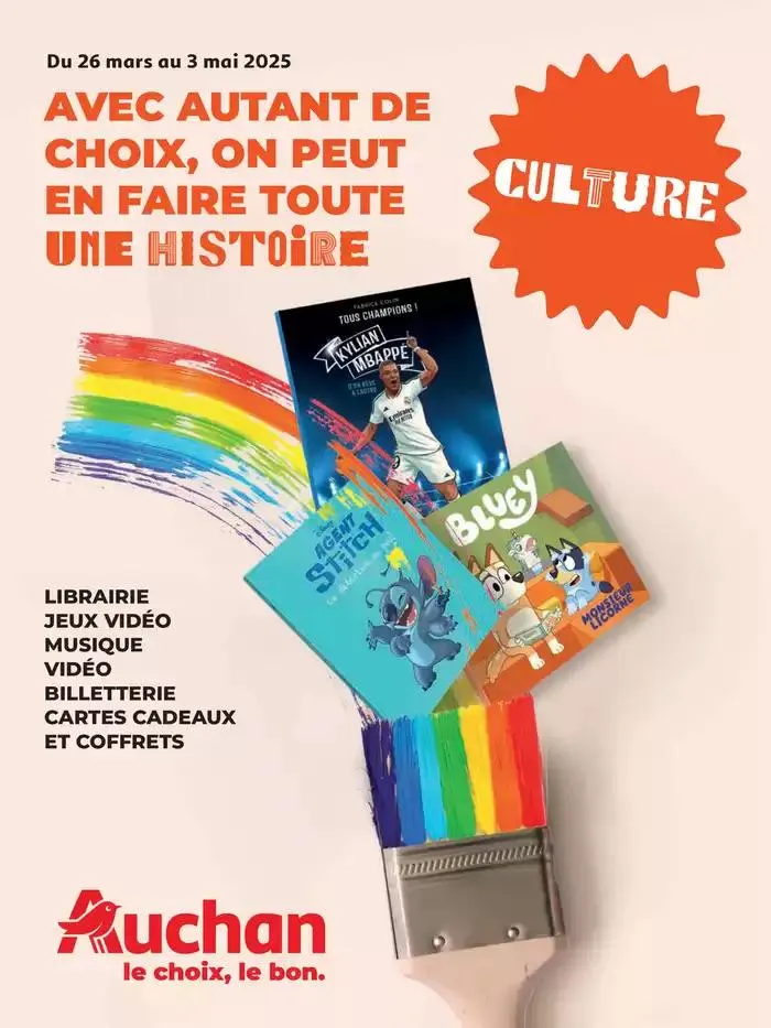 GUIDE CULTURE : on peut en faire toute une histoire du 26 mars au 3 mai 2025 - Catalogue page 1