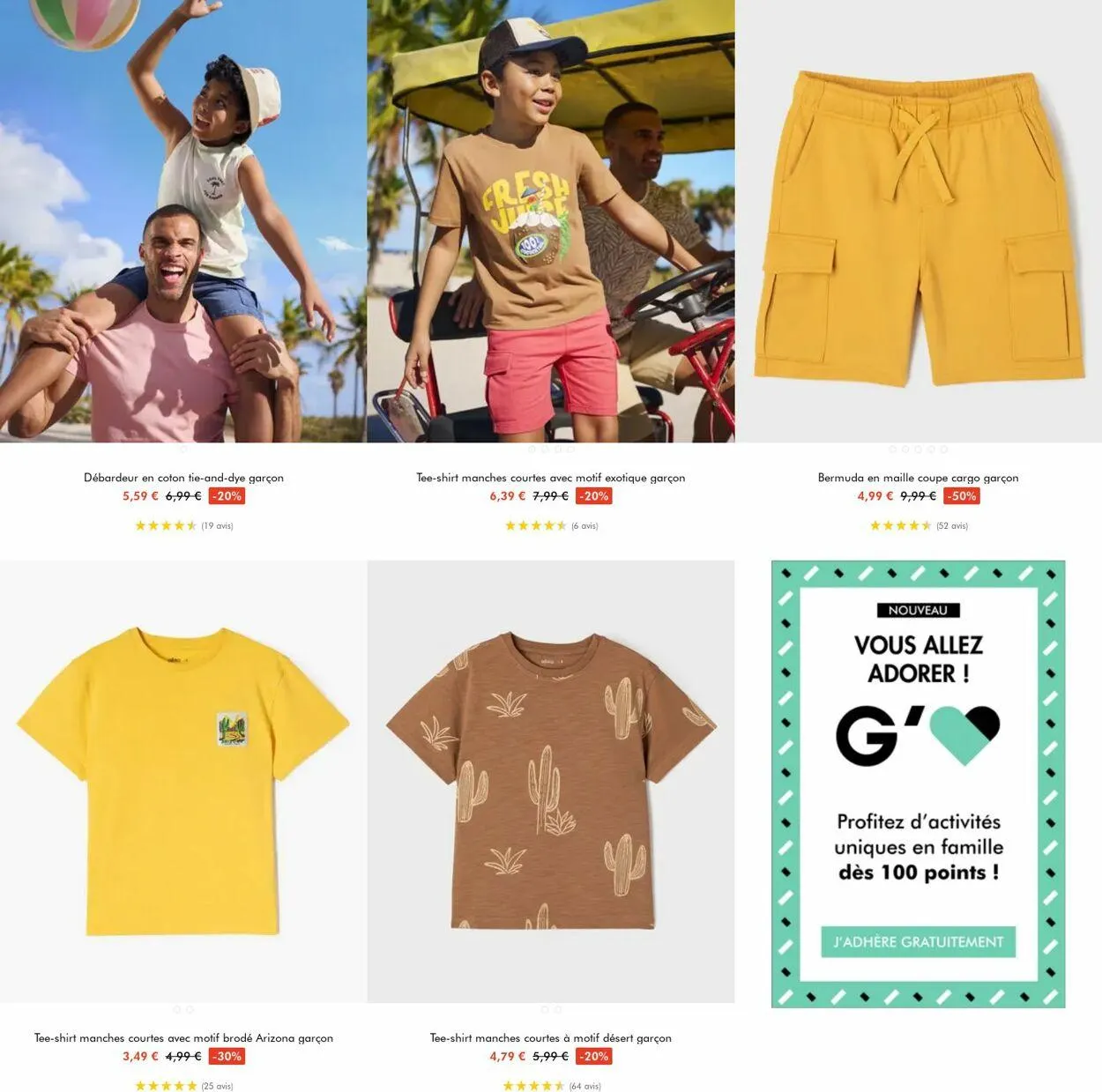 Gémo Catalogue actuel du 16 juillet au 29 juillet 2025 - Catalogue page 19