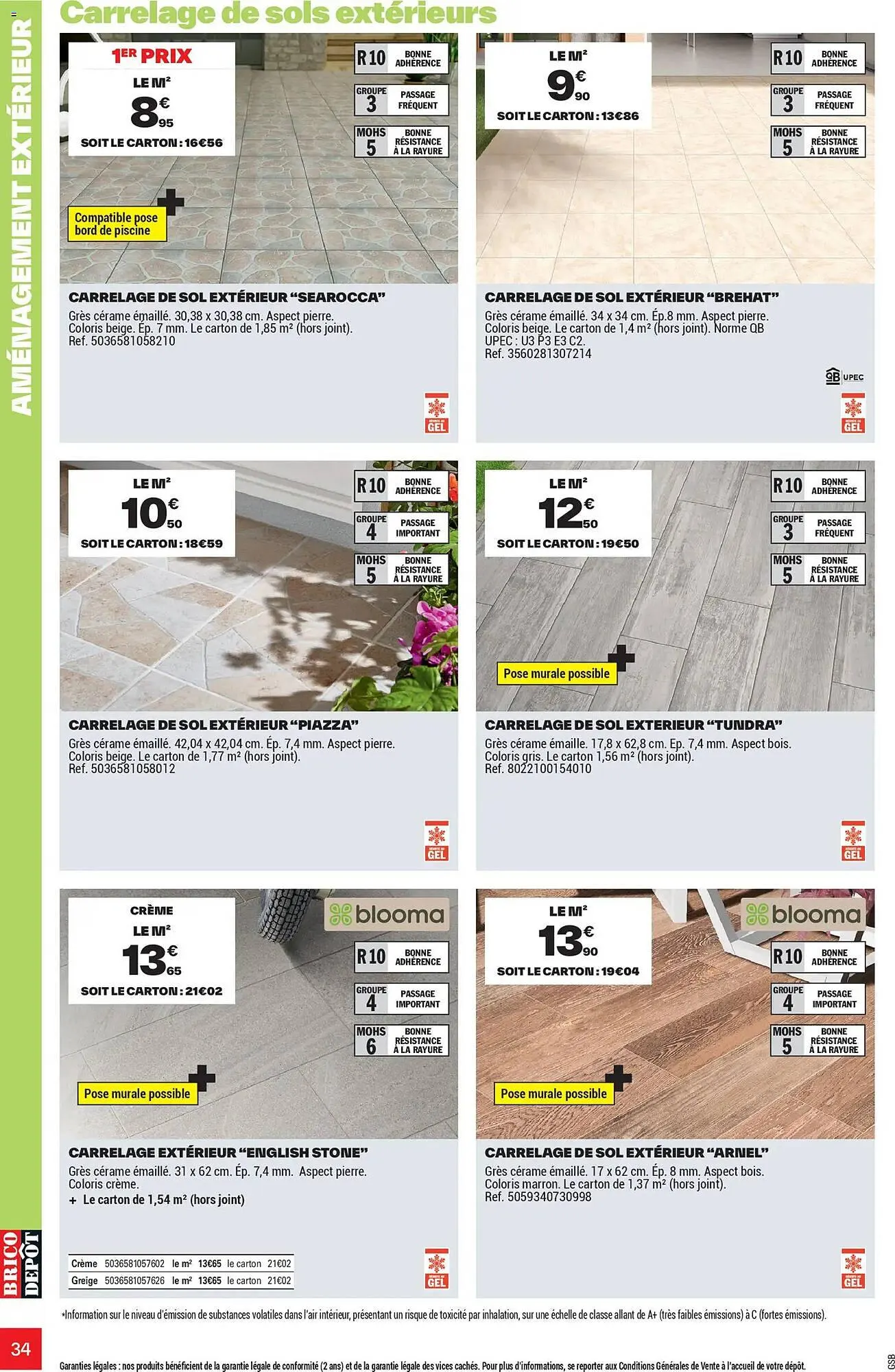 Catalogue Brico Dépôt du 25 mars au 12 juin 2026 - Catalogue page 34