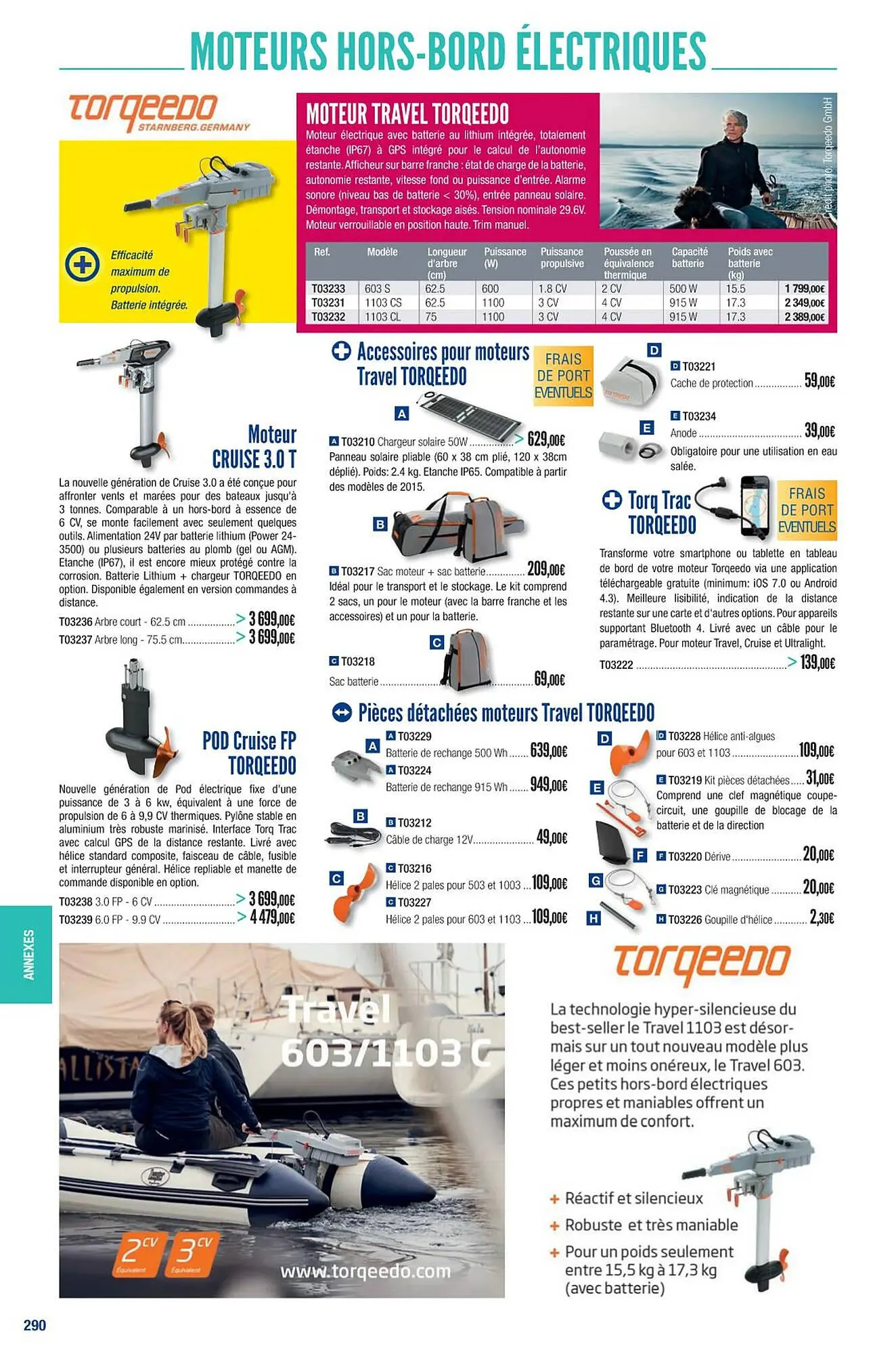 Catalogue Accastillage Diffusion du 1 mars au 31 décembre 2023 - Catalogue page 292