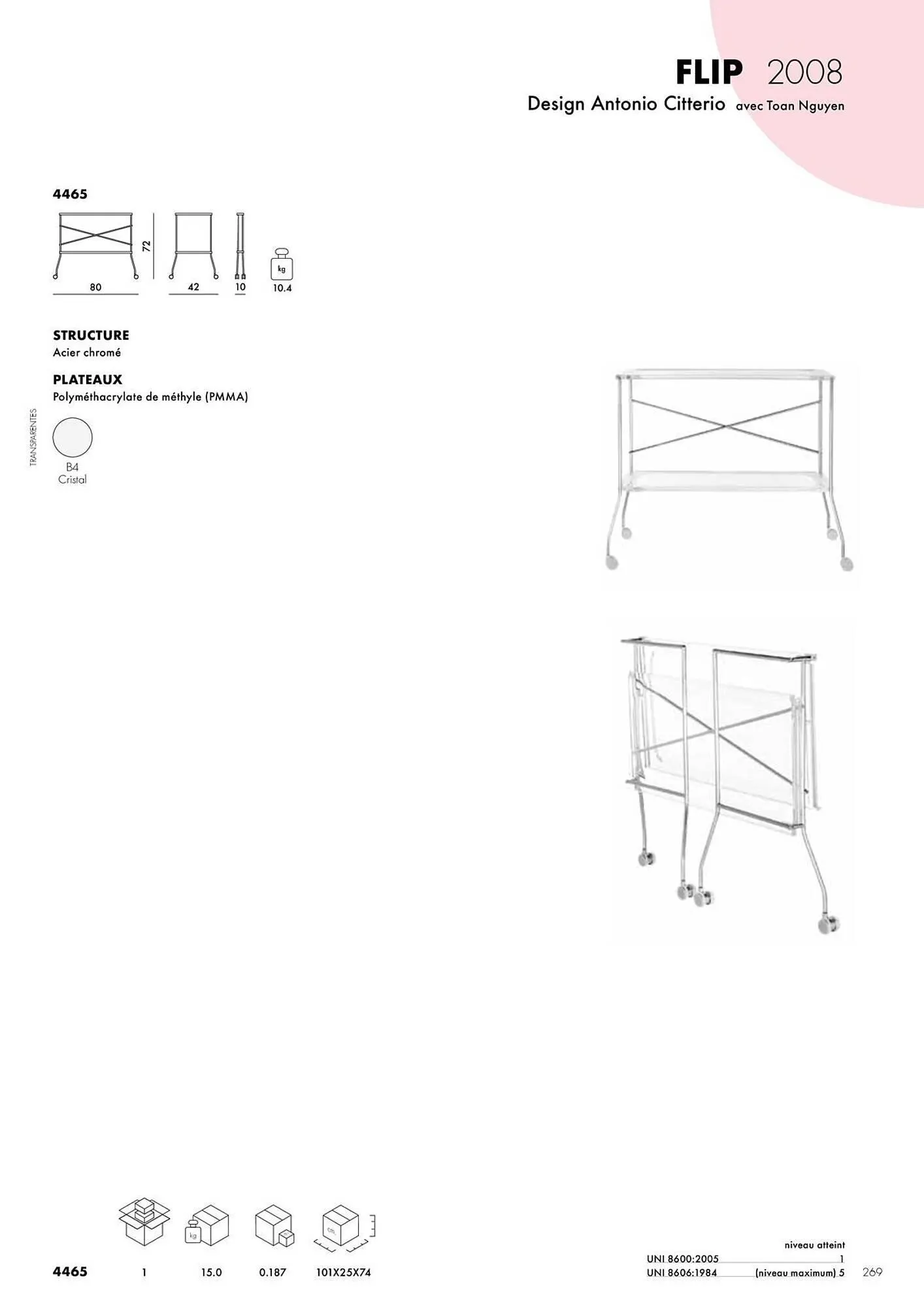 Catalogue Kartell du 4 février au 31 décembre 2026 - Catalogue page 271