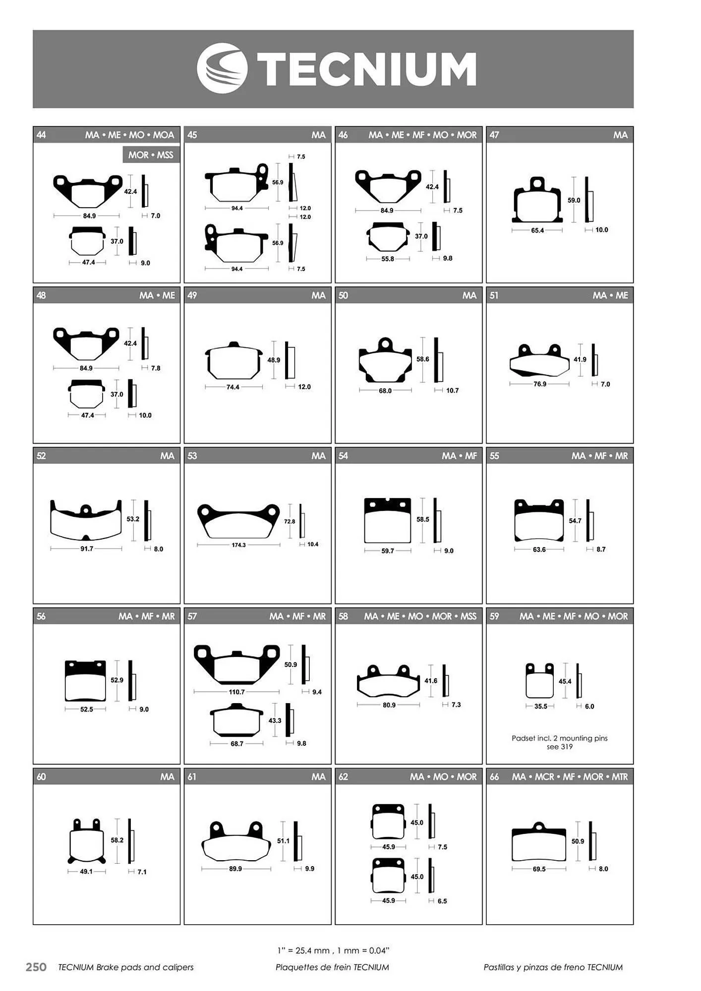 Catalogue Bihr du 23 mai au 31 décembre 2025 - Catalogue page 250