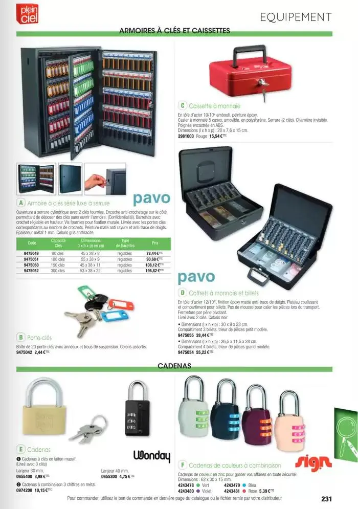 Écoles et loisirs 2025 du 1 janvier au 31 décembre 2025 - Catalogue page 231