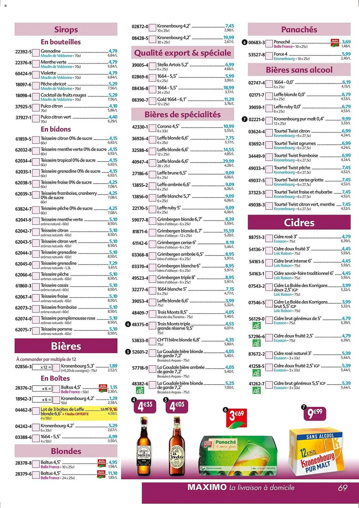 Catalogue Maximo du 24 octobre au 23 novembre 2025 - Catalogue page 69