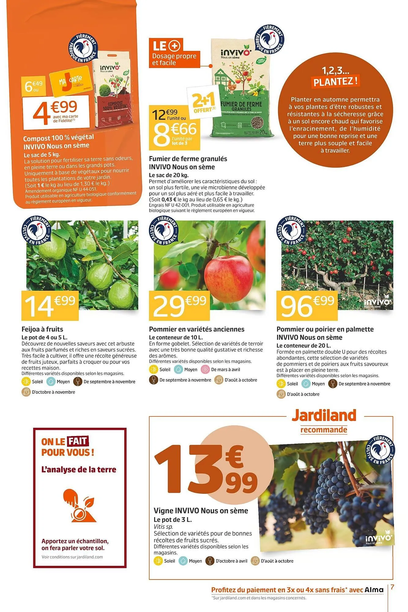 Catalogue Jardiland du 22 octobre au 2 novembre 2025 - Catalogue page 7