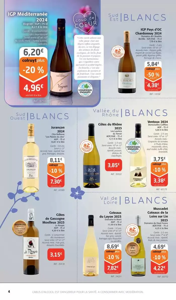 Foire aux vins de printemps du 26 mars au 20 avril 2025 - Catalogue page 4