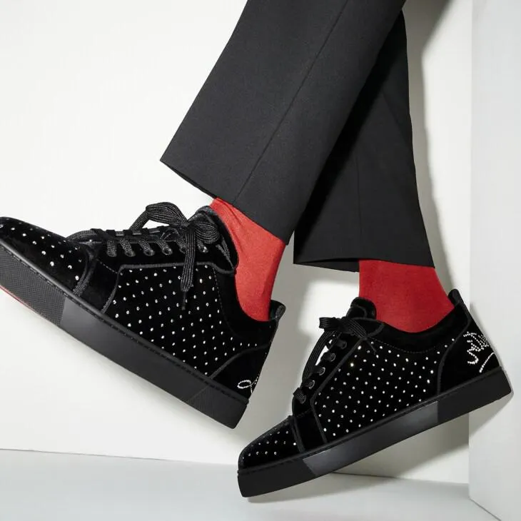 Fun Louis Junior Plum Strass