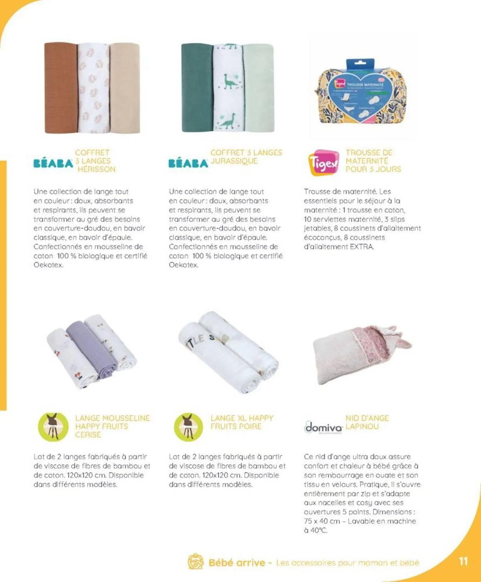 Catalogue autour de bébé du 18 juin au 1 novembre 2025 - Catalogue page 13