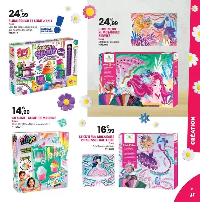 PRINTEMPS 2025 du 2 avril au 28 juin 2025 - Catalogue page 99