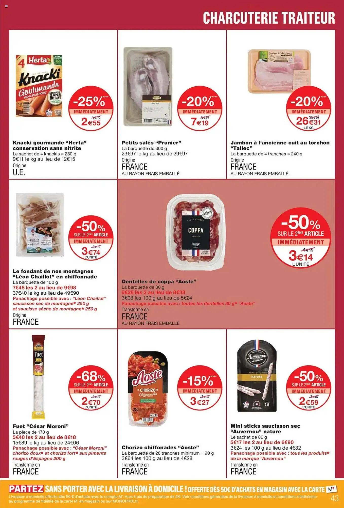 Catalogue Monoprix du 21 octobre au 2 novembre 2025 - Catalogue page 43