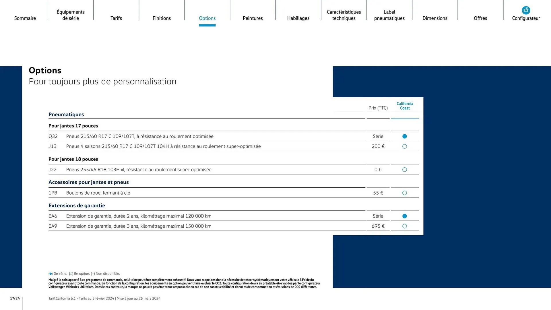 Catalogue Volkswagen du 7 août au 31 mars 2026 - Catalogue page 17