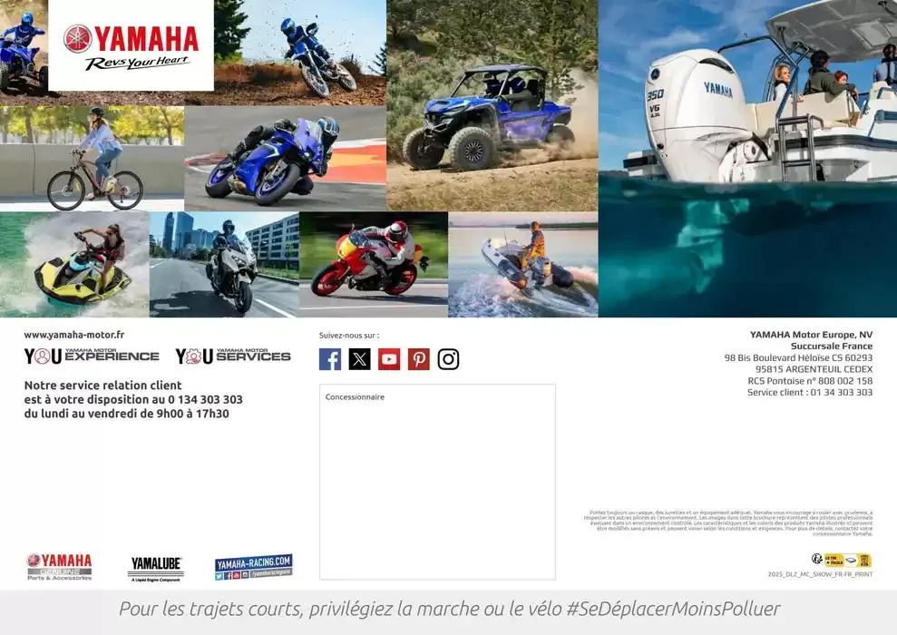 Catalogue Yamaha Motos - Gamme Motos du 12 février au 31 décembre 2025 - Catalogue page 60