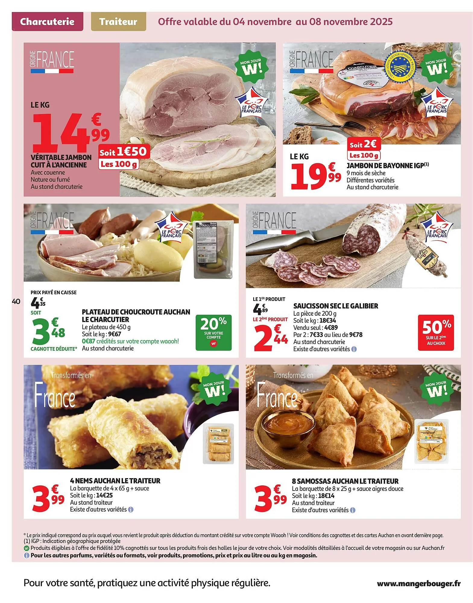 Catalogue Auchan du 4 novembre au 16 novembre 2025 - Catalogue page 40