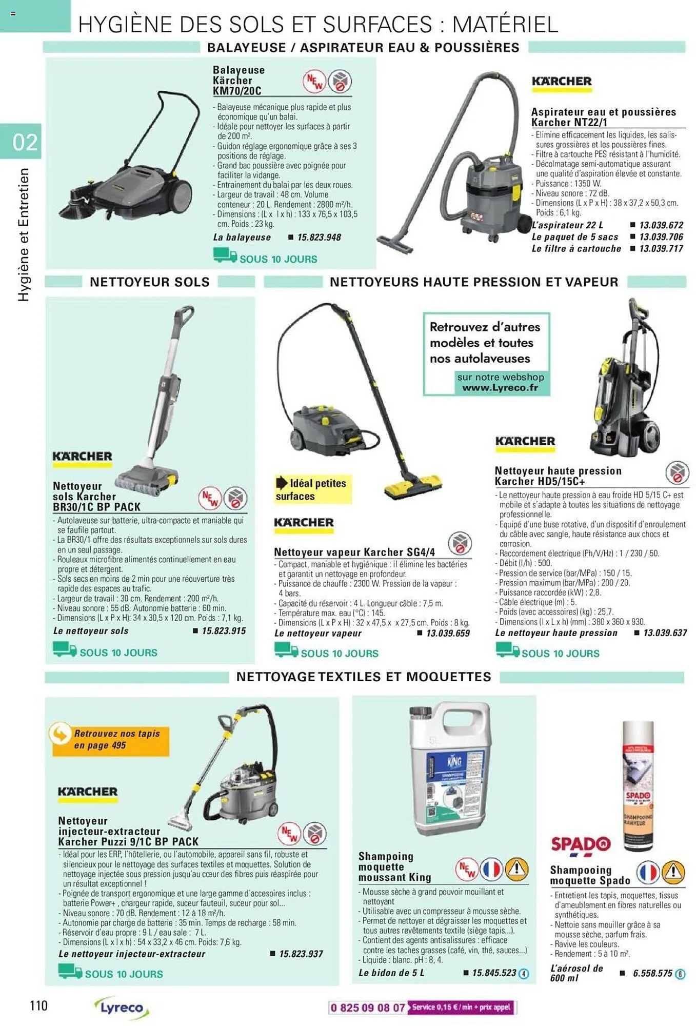 Catalogue Lyreco du 15 mai au 31 décembre 2023 - Catalogue page 110