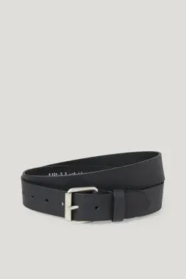 Leather belt
