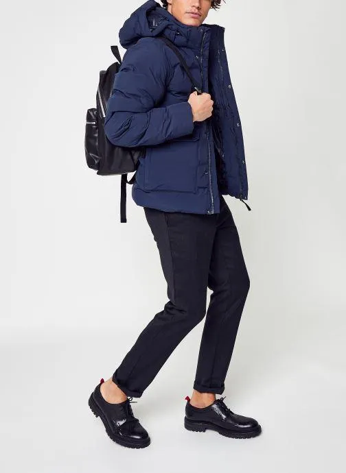 T-shirt - Stretch Slim V-Neck Tee - Bleu