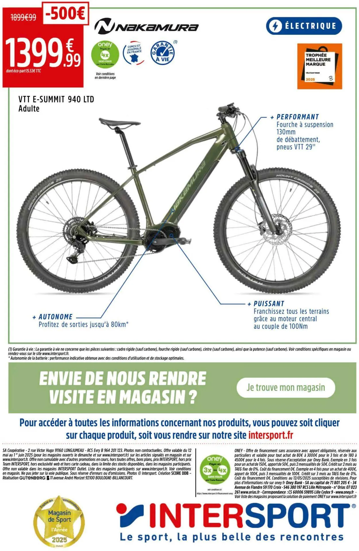 Intersport du 7 mai au 21 mai 2025 - Catalogue page 11