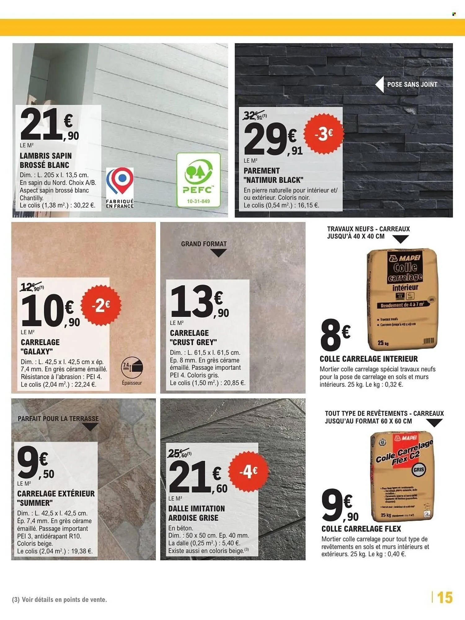 Catalogue E.Leclerc Brico du 24 mars au 11 avril 2026 - Catalogue page 15