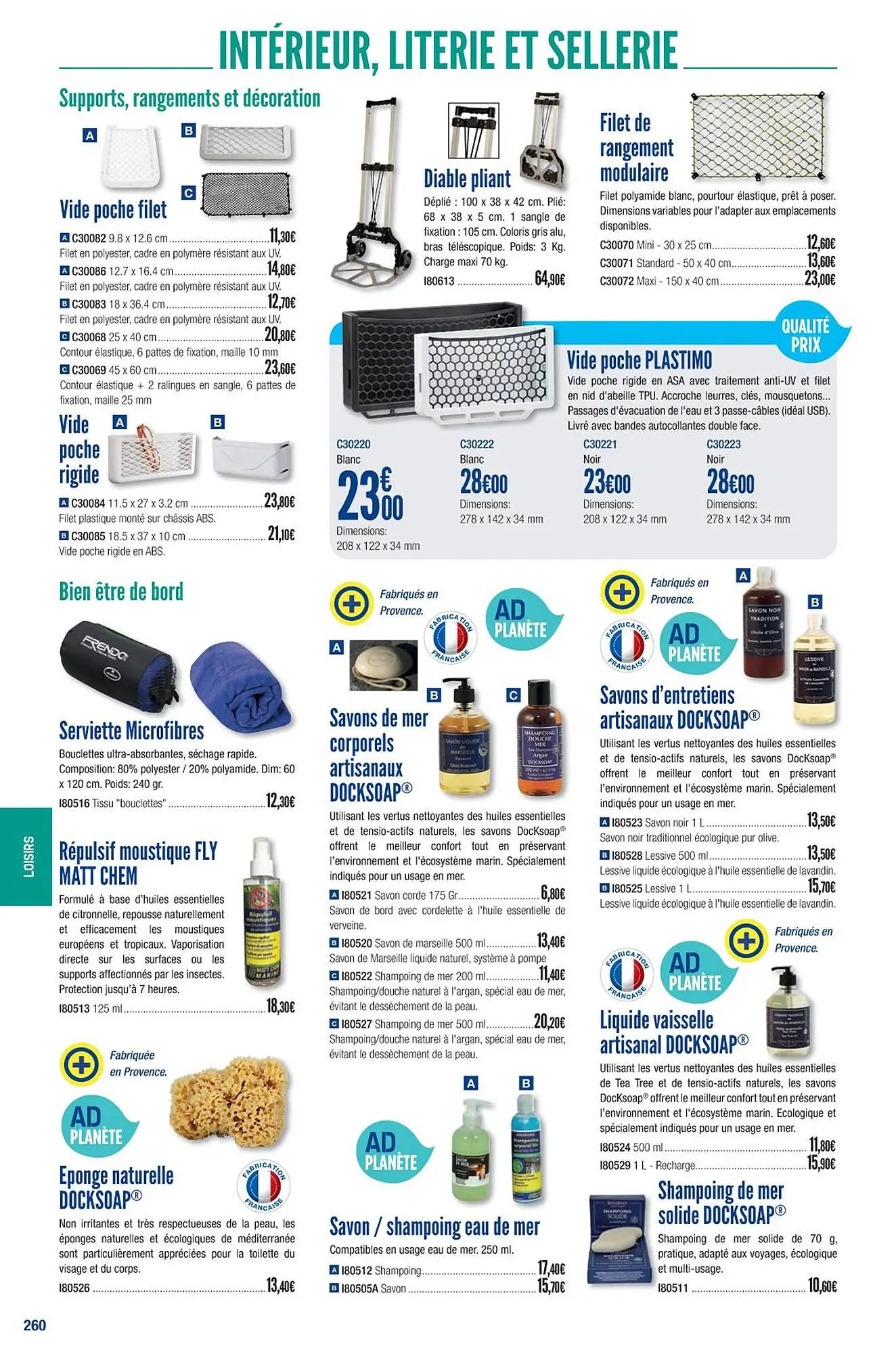 Catalogue Accastillage Diffusion du 1 mars au 31 décembre 2023 - Catalogue page 262