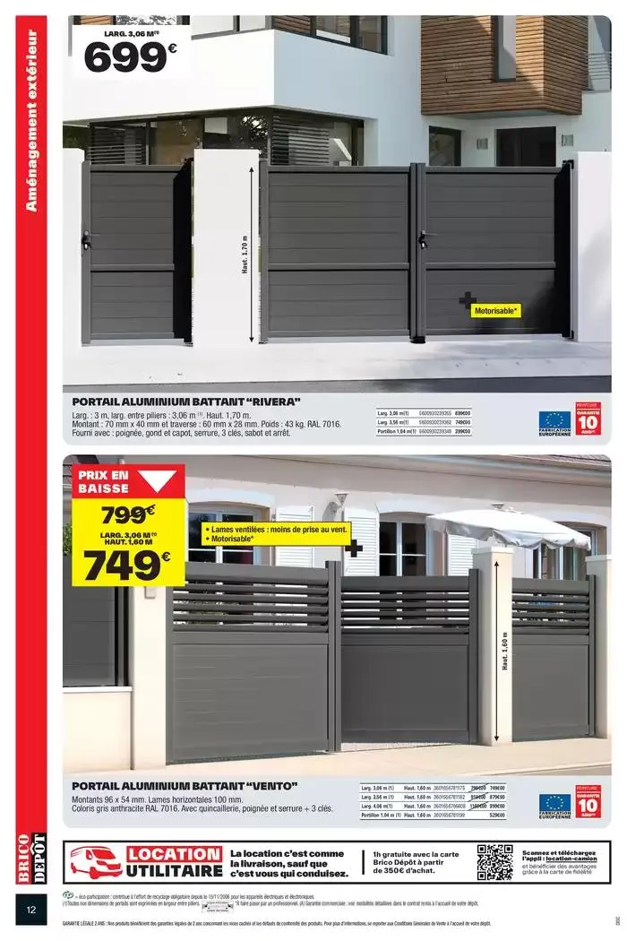 Voyez plus grand avec nos prix dépôts ! du 7 mars au 20 mars 2025 - Catalogue page 12