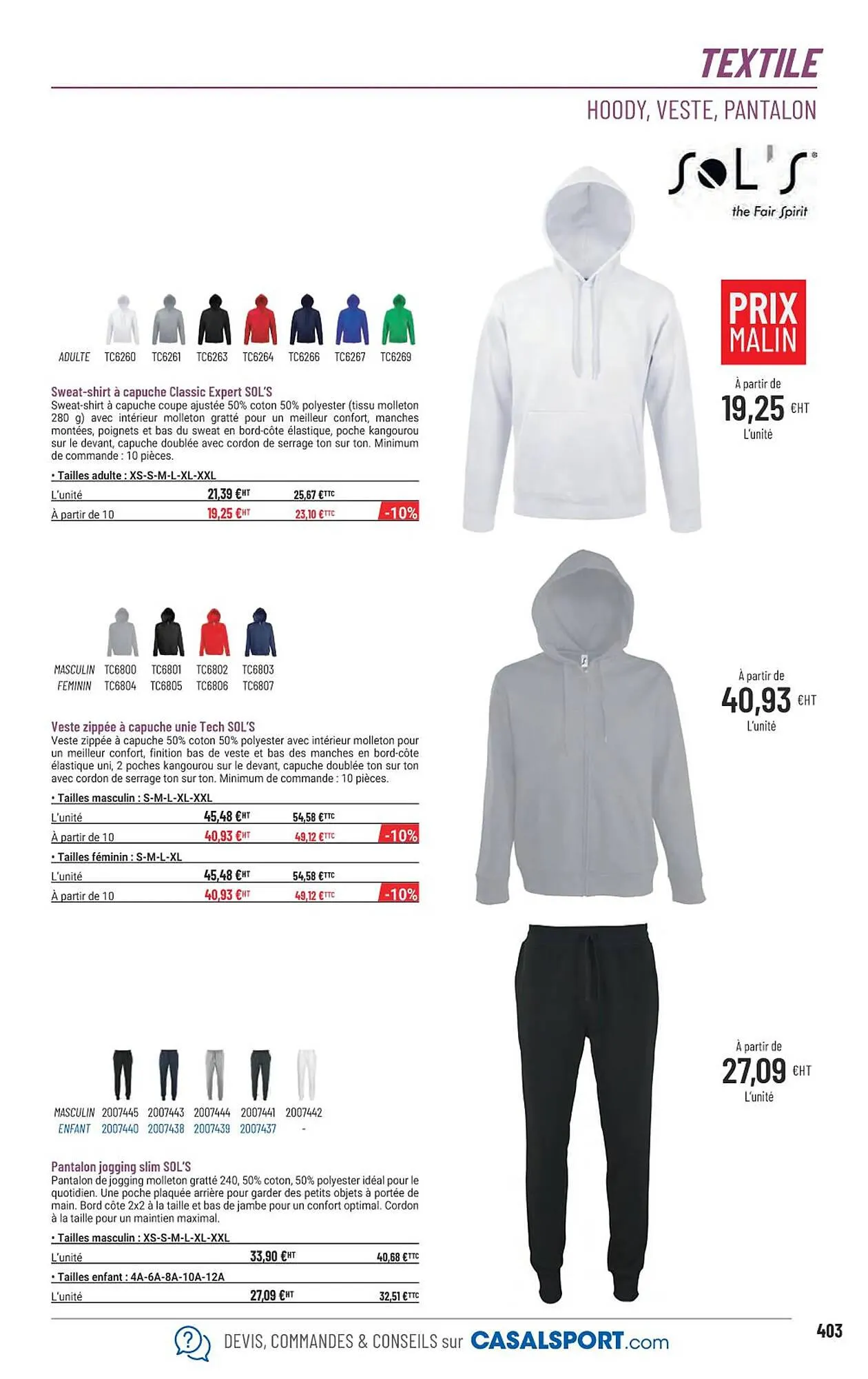 Catalogue Casal Sport du 22 janvier au 31 décembre 2026 - Catalogue page 375