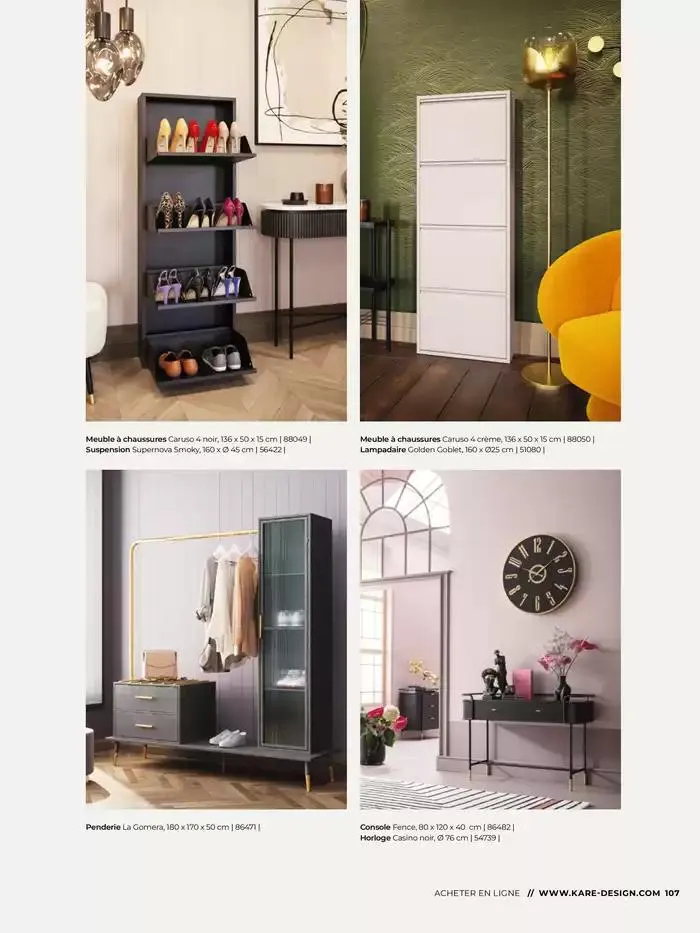 LE MAGAZINE POUR LES ENTHOUSIASTES DU DESIGN du 6 février au 31 décembre 2025 - Catalogue page 107