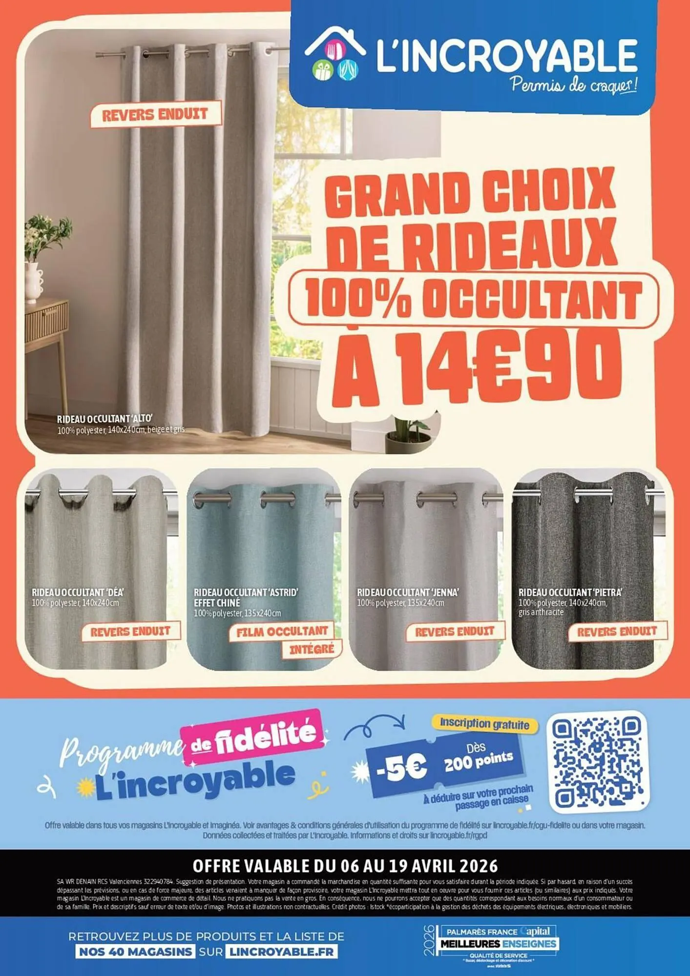 Catalogue L'incroyable du 6 avril au 19 avril 2026 - Catalogue page 14