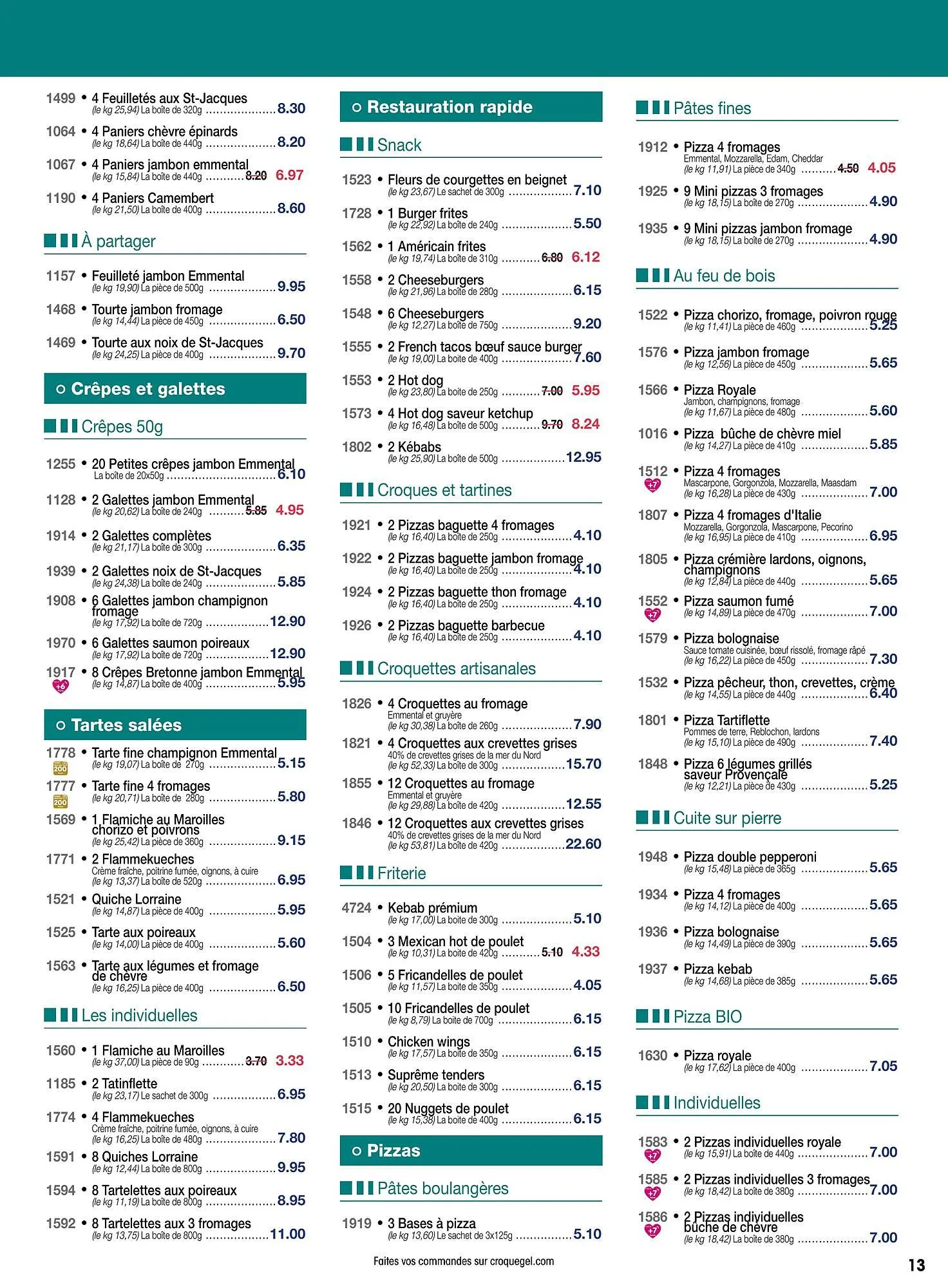 Catalogue Croque Gel du 3 avril au 3 mai 2026 - Catalogue page 13