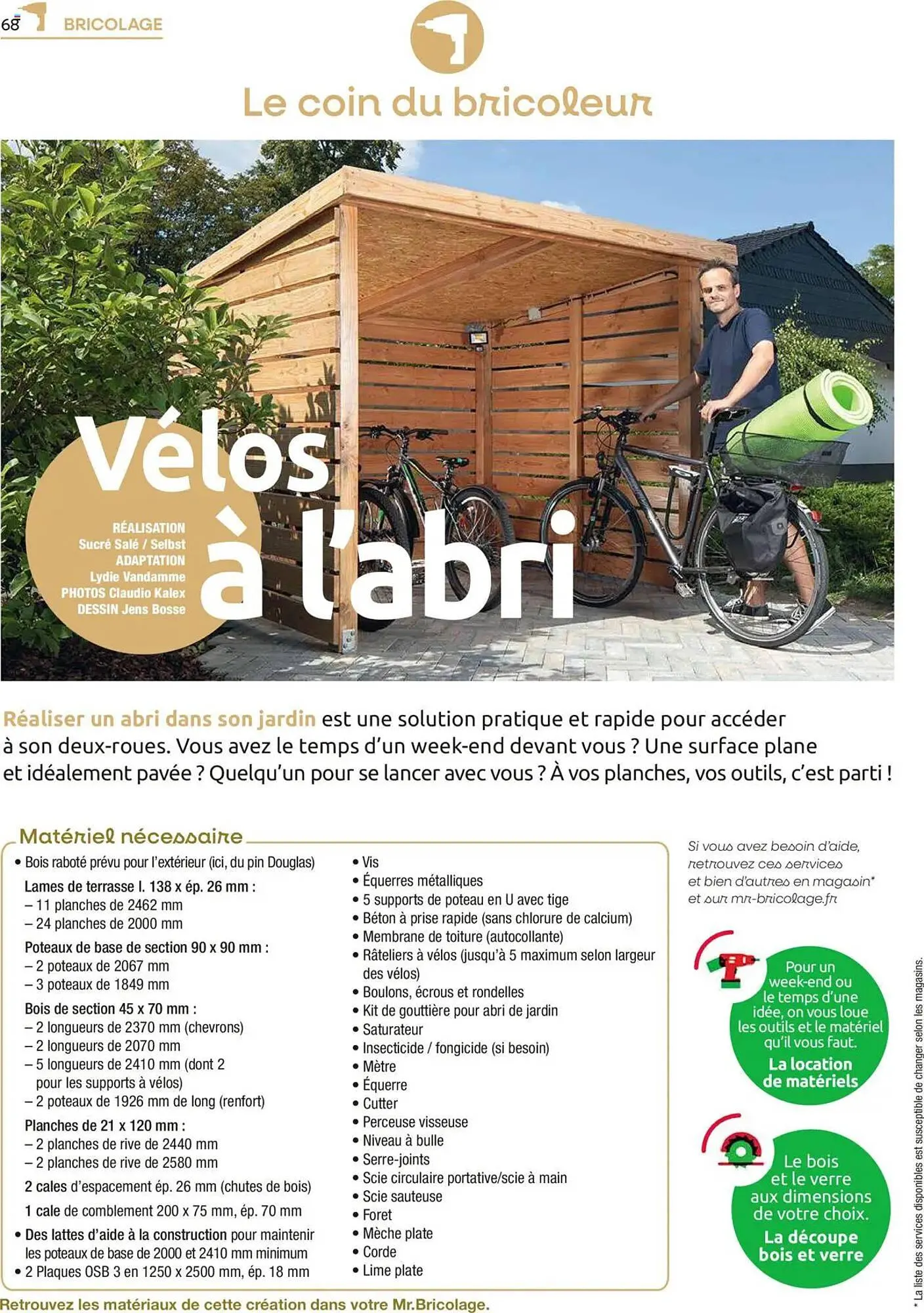 Catalogue Mr Bricolage du 22 septembre au 15 novembre 2025 - Catalogue page 68