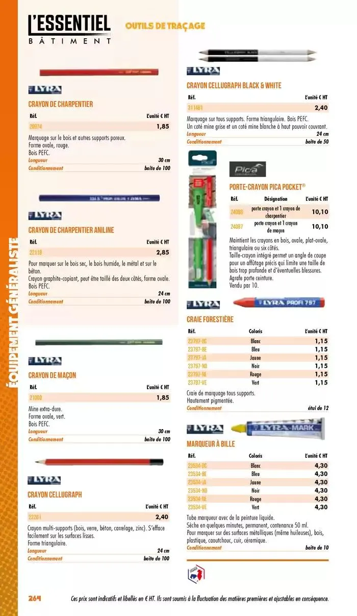 Essentiel Batiment 2025 du 3 janvier au 31 décembre 2025 - Catalogue page 266