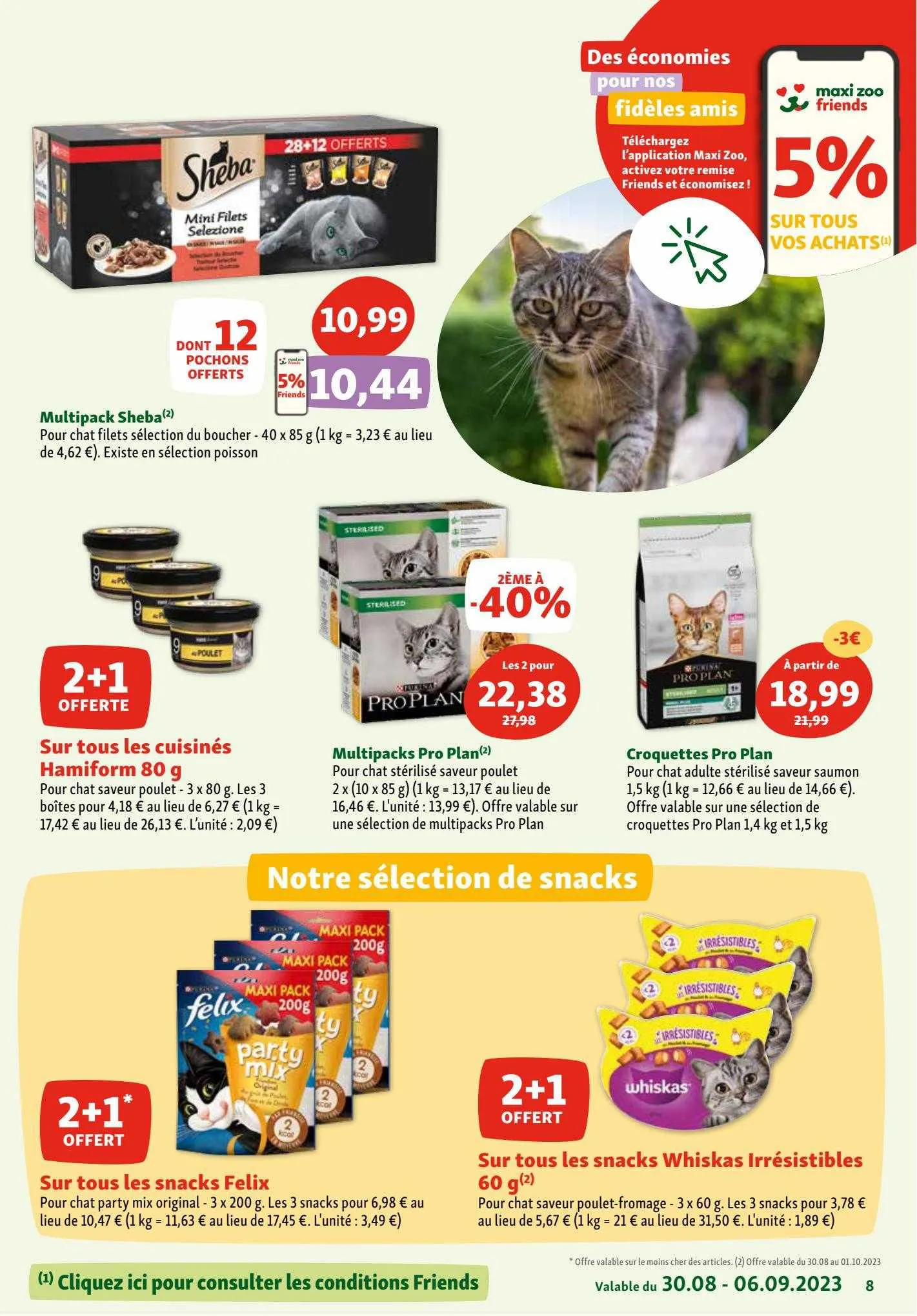 Catalogue Maxi Zoo du 25 août au 8 septembre 2023 - Catalogue page 8