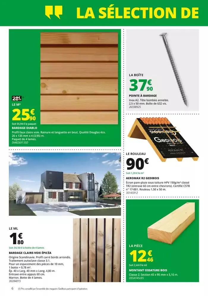 Promos d'experts du 26 mars au 12 avril 2025 - Catalogue page 6