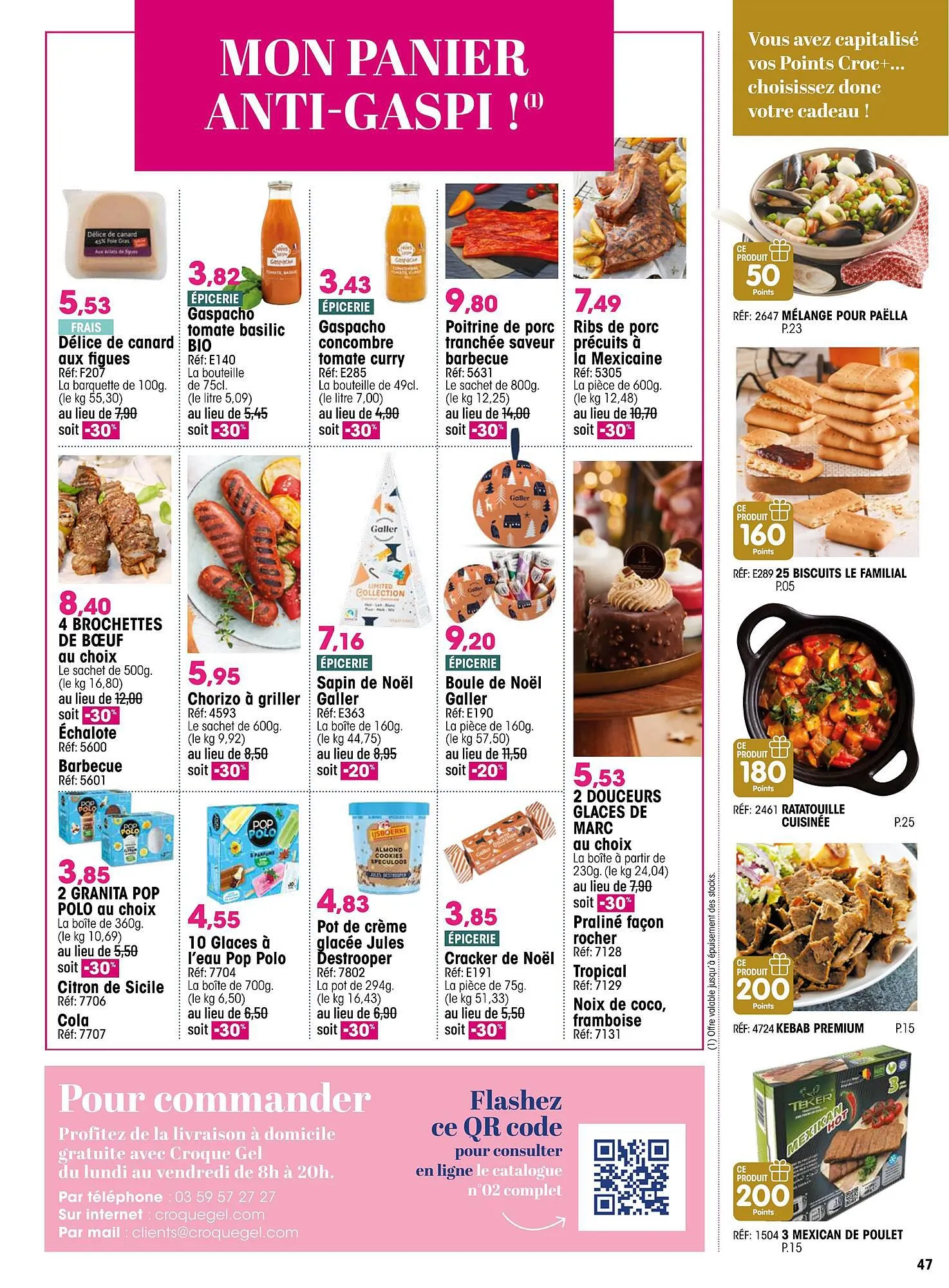 Catalogue Croque Gel du 29 mars au 5 mai 2024 - Catalogue page 47