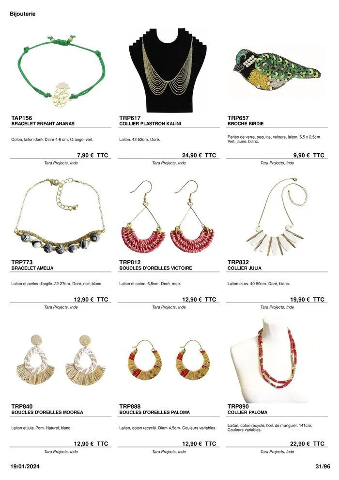 ARTISANAT . DéCORATION . MODE . JOUETS du 9 février au 31 août 2024 - Catalogue page 33