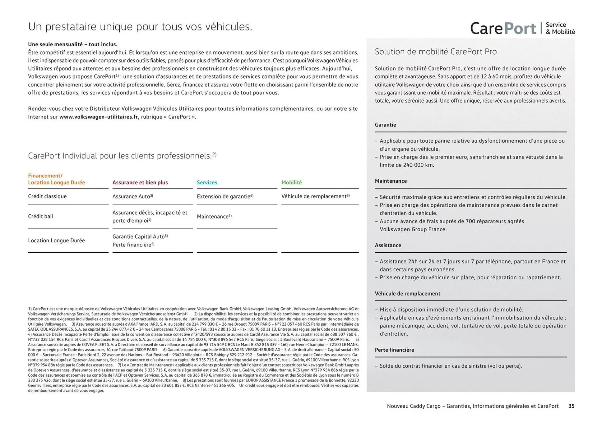 Catalogue Volkswagen du 7 août au 31 mars 2026 - Catalogue page 35