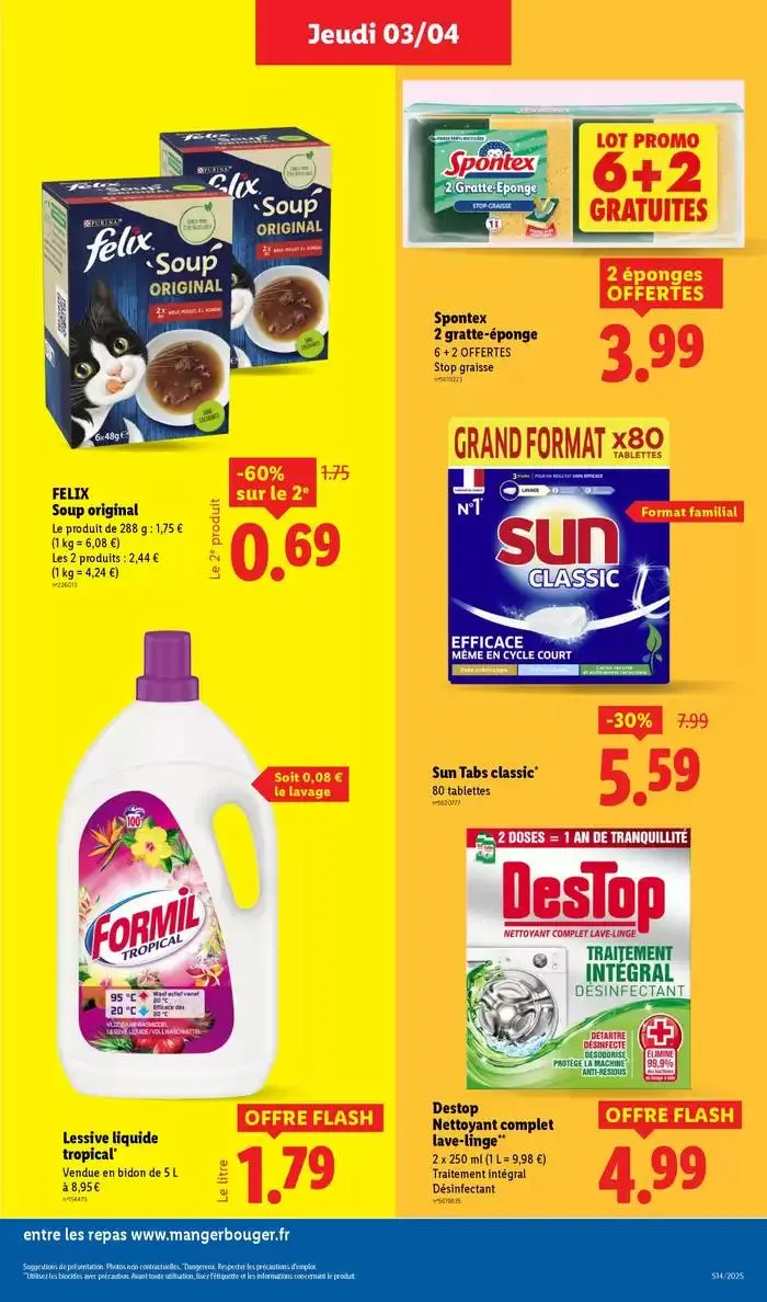 Concôctez un délicieux repas à l'occasion de Pâques avec la marque Deluxe chez Lidl ! du 3 avril au 9 avril 2025 - Catalogue page 17