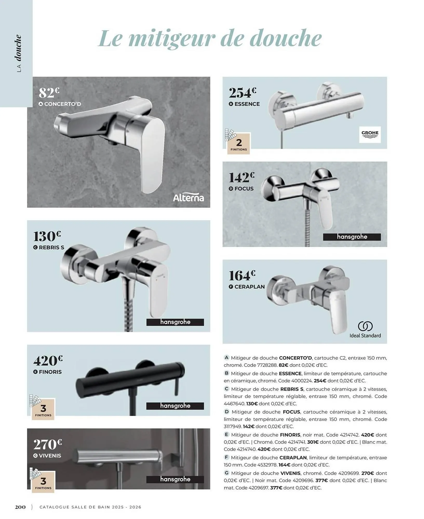 Catalogue Cedeo du 3 juin au 31 décembre 2025 - Catalogue page 200