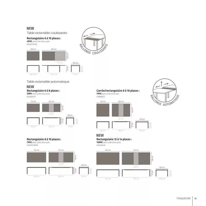 Catalogue Hespéride 2025 du 5 février au 31 décembre 2025 - Catalogue page 75