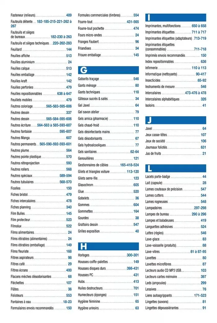 Catalogue Entreprises 2025 du 13 janvier au 31 décembre 2025 - Catalogue page 730