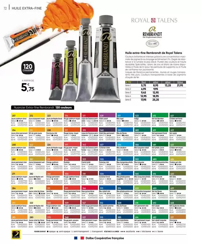 CATALOGUE DALBE 2025 du 27 janvier au 31 décembre 2025 - Catalogue page 74