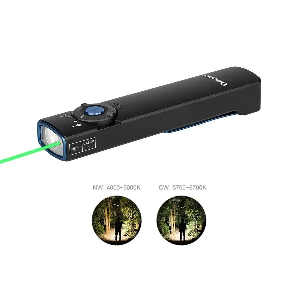 Olight Arkfeld - Lampe Torche EDC Avec Pointeur Laser Vert