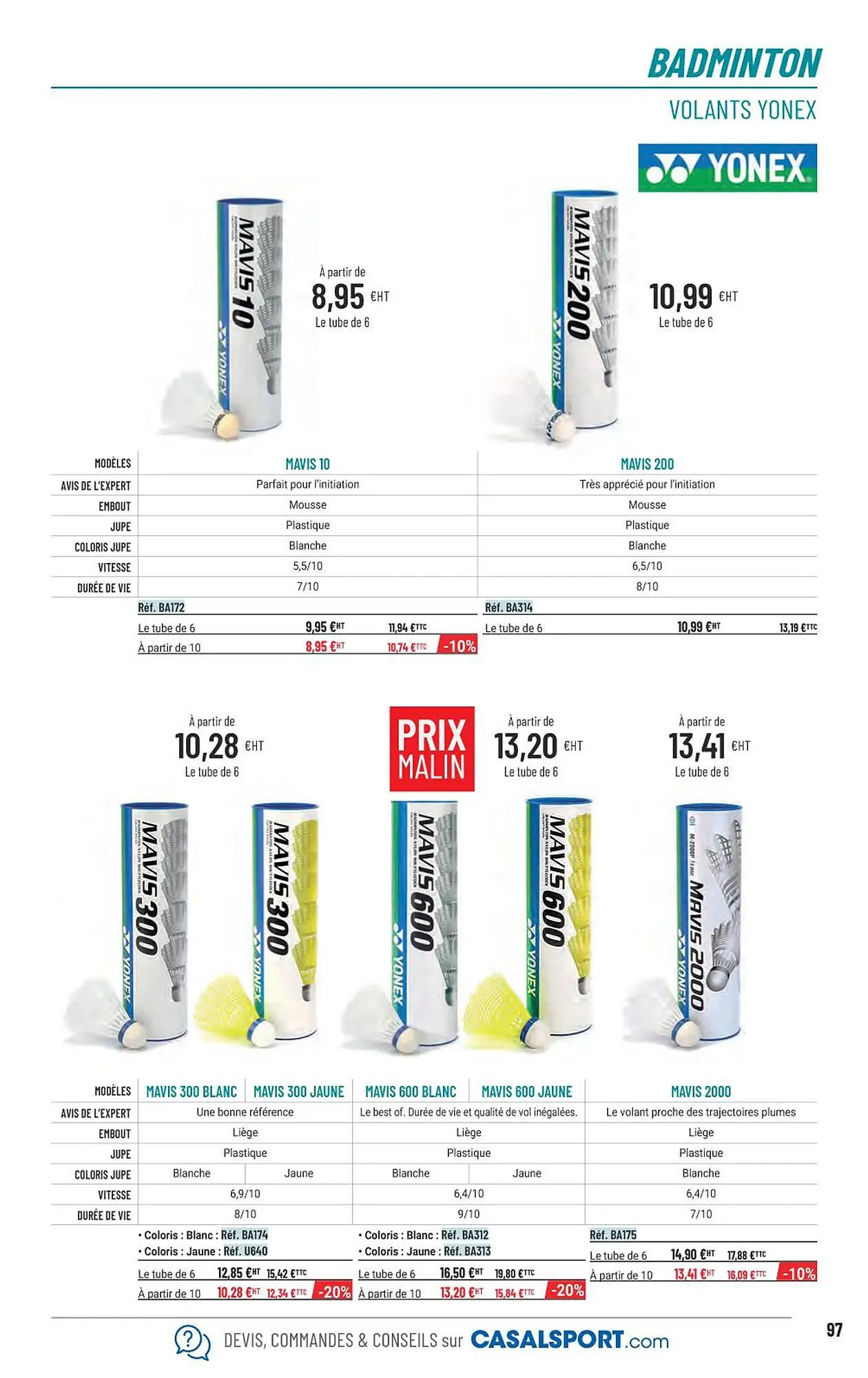 Catalogue Casal Sport du 22 janvier au 31 décembre 2026 - Catalogue page 69