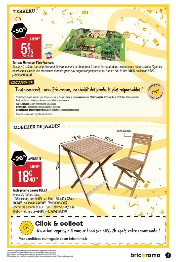 Célébrons les 50 ans Bricorama du 7 mai au 18 mai 2025 - Catalogue page 5
