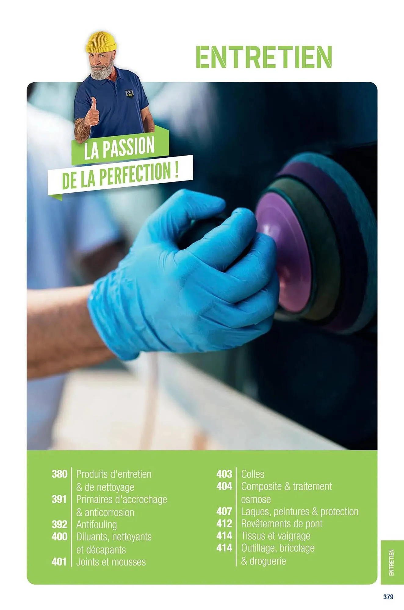 Catalogue Accastillage Diffusion du 1 mars au 31 décembre 2023 - Catalogue page 381