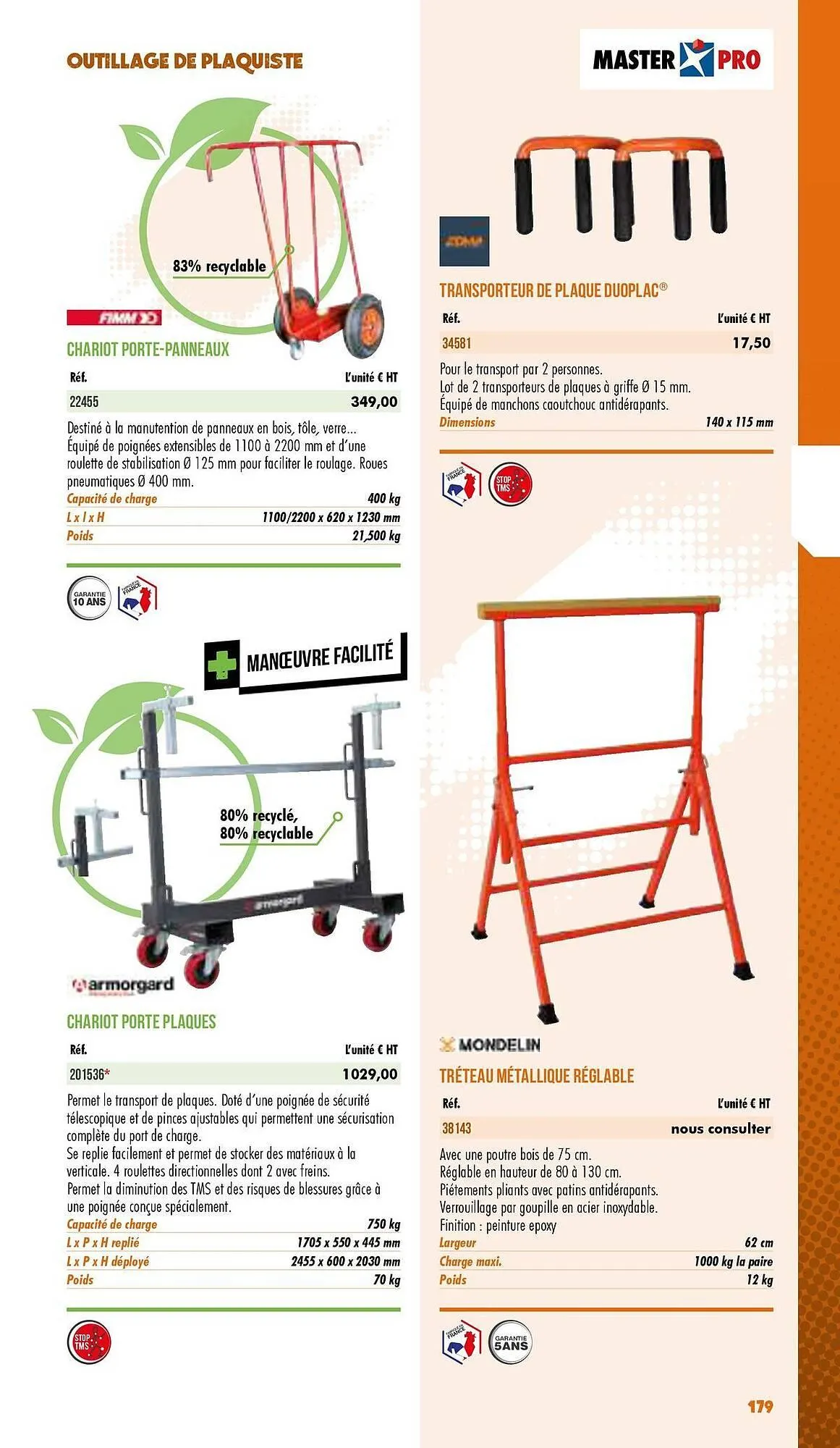 Catalogue Master Pro du 3 janvier au 31 décembre 2025 - Catalogue page 181