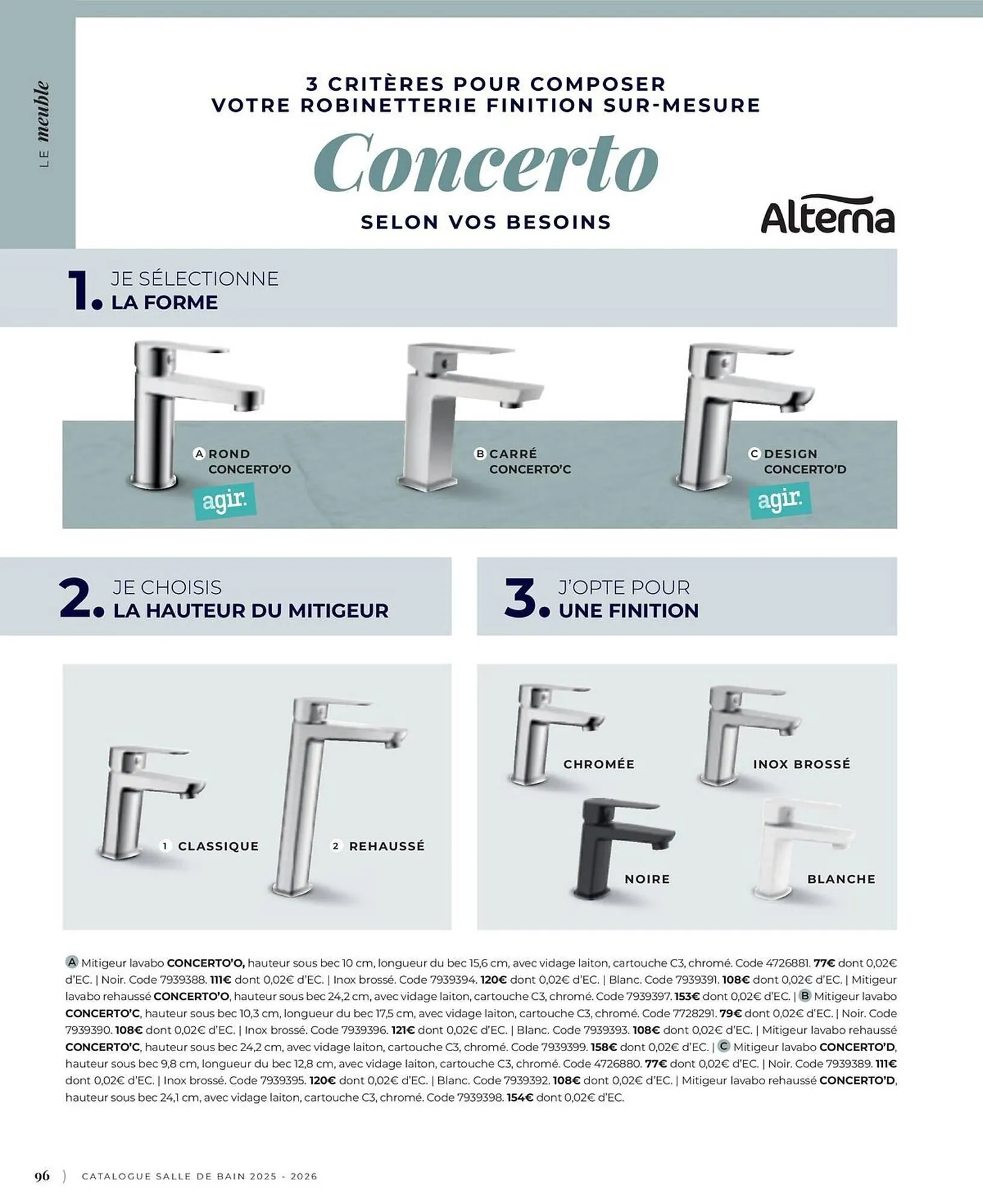 Catalogue Cedeo du 3 juin au 31 décembre 2025 - Catalogue page 96