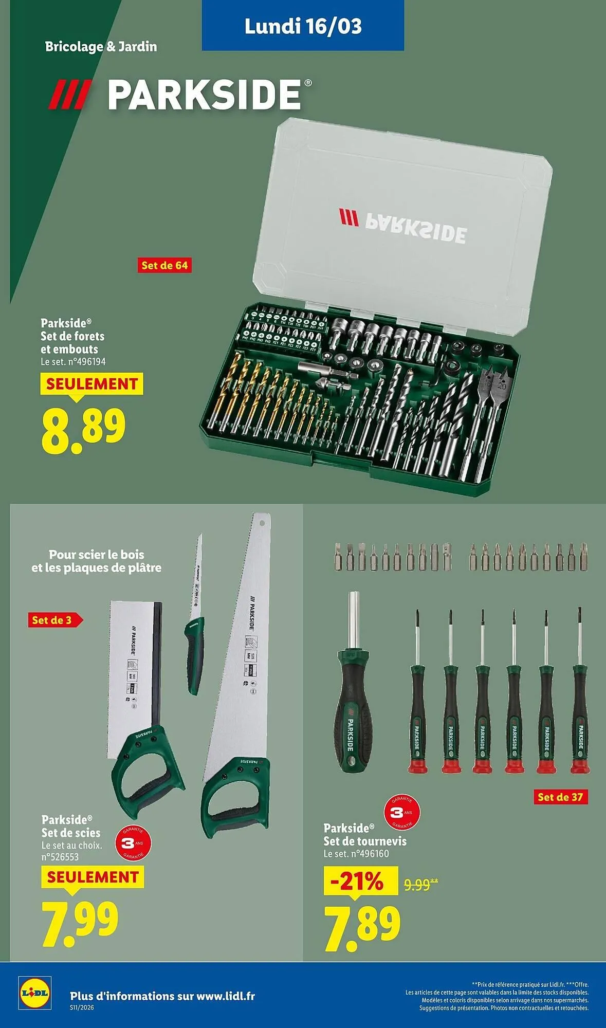 Catalogue Lidl du 16 mars au 18 mars 2026 - Catalogue page 8