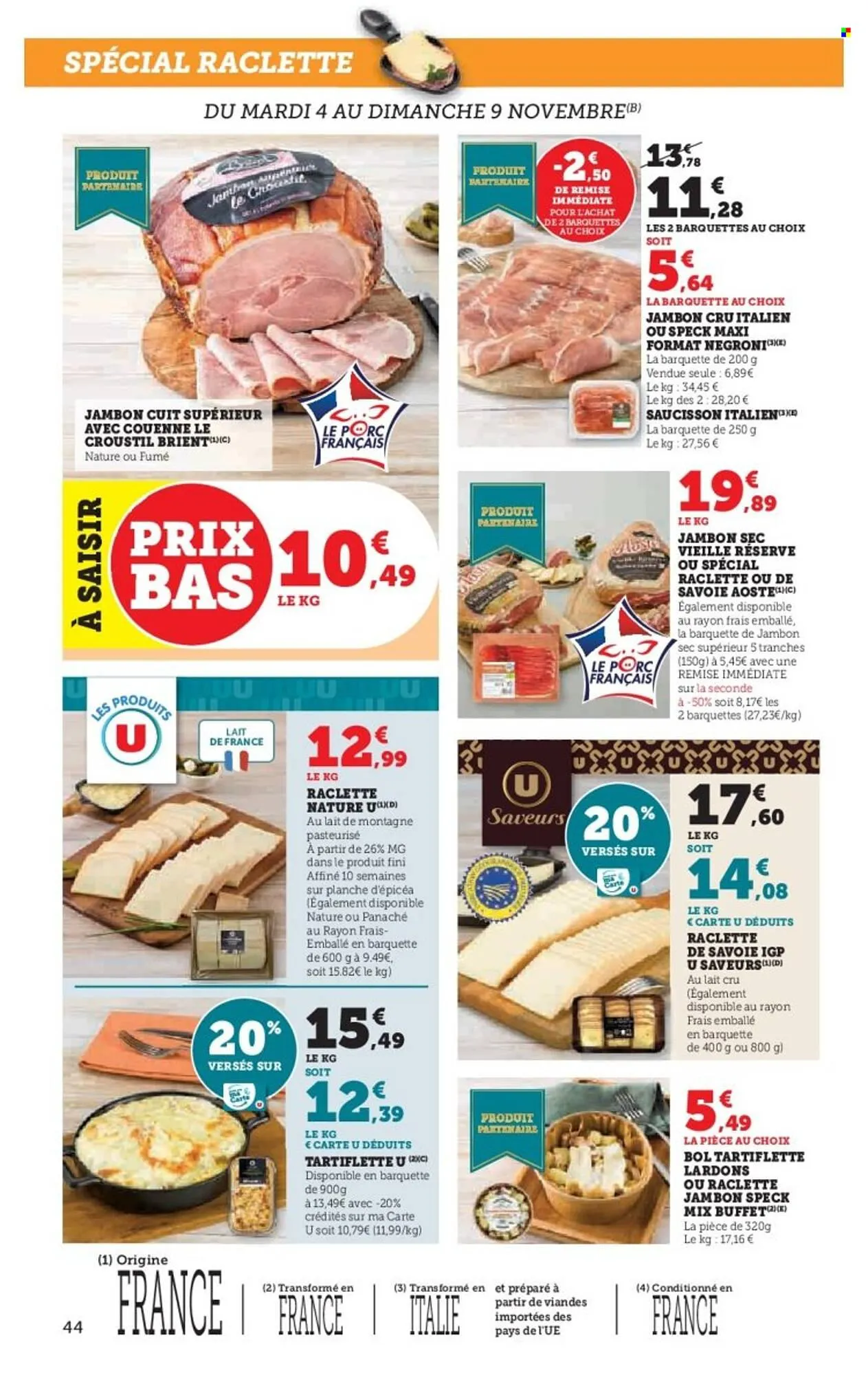 Catalogue Hyper U du 4 novembre au 16 novembre 2025 - Catalogue page 44