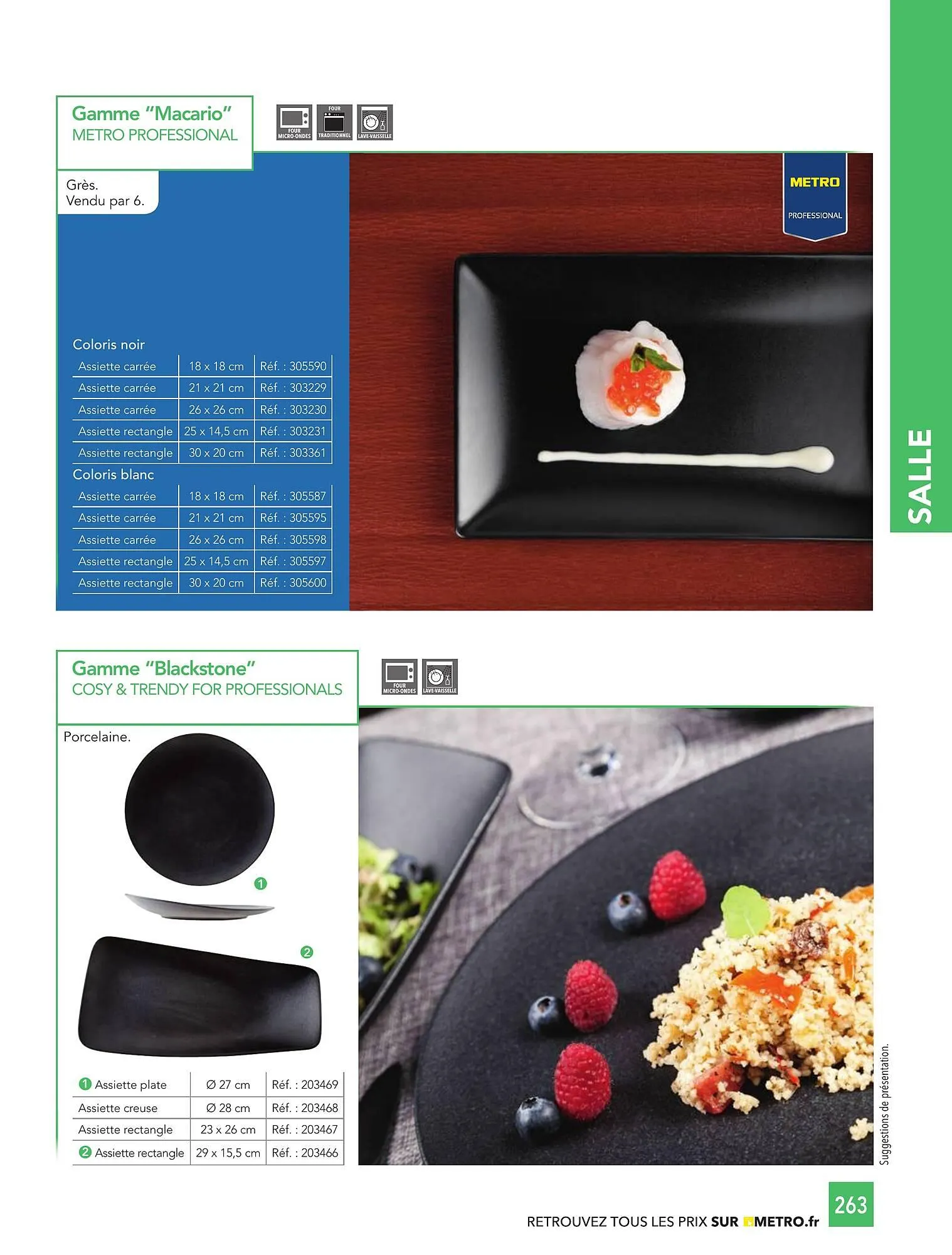 Catalogue METRO du 1 janvier au 31 décembre 2026 - Catalogue page 263